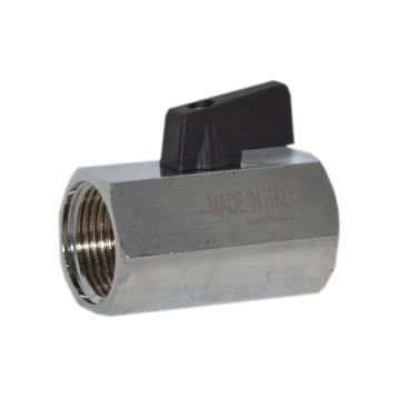 Кран мини шаровой Bonomi NIAGARA 3/4" ВВ (77000006)