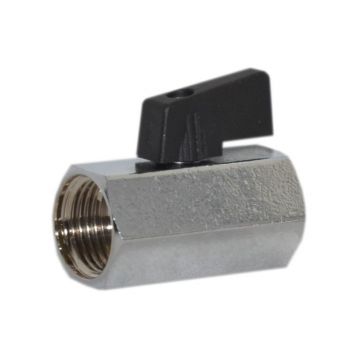 Кран мини шаровой Bonomi NIAGARA 1/2" ВВ (77000004)