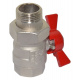 Кран-американка шаровой Bonomi TAMIGI 1" red (76500008R)
