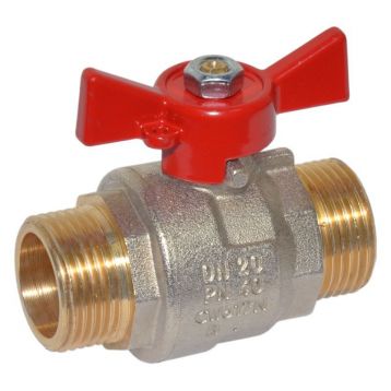 Кран шаровой Bonomi TAMIGI 3/4" НН "бабочка" (76470006R)
