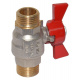 Кран кульовий Bonomi TAMIGI 1/2" ЗЗ "метелик" (76470004R)