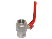 Кран шаровой Bonomi TAMIGI 1 1/2" ВВ со спускником алюминиевая ручка (76150211R)