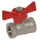 Кран шаровой Bonomi TAMIGI 3/8" ВВ "бабочка" (76020003R)