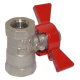 Кран шаровой Bonomi TAMIGI 1/4" ВВ "бабочка" (76020002R)