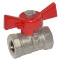 Кран шаровой Bonomi TAMIGI 1/4" ВВ "бабочка" (76020002R)