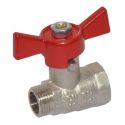 Кран шаровой Bonomi TAMIGI 3/8" ВН "бабочка" (76070003R)