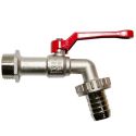 Кран поливочний шаровой Bonomi ARNO 3/4" алюминиевая ручка (73000206R)