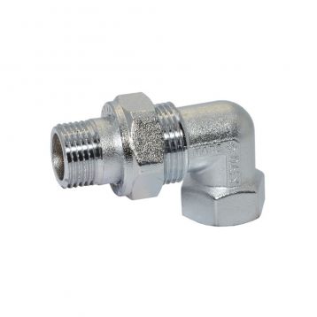 Pattaroni Збірка (КОНУС) (нікель) кутова d3/8" ВЗ (F19NR001)