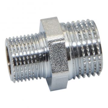 Pattaroni Ніпель редукційний (хром) d3/8" х 3/4" ЗЗ (F591CR004)