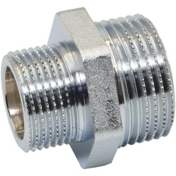 Pattaroni Ніпель редукційний (хром) d3/4" х 1" ЗЗ (F591CR008)
