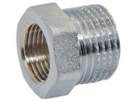 Pattaroni Перехідник (хром) (футорка) d3/8" х 1/2" ВЗ (F593CR004)
