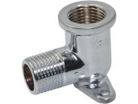 Pattaroni Коліно настінне (хром) d1/2" ВЗ (F95CR001)