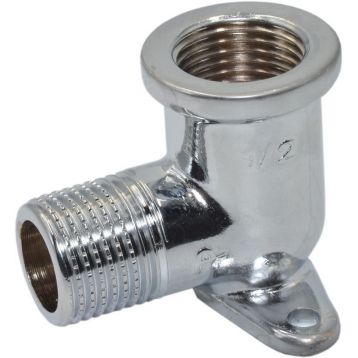 Pattaroni Коліно настінне (хром) d1/2" ВЗ (F95CR001)