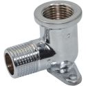 Pattaroni Коліно настінне (хром) d1/2" ВЗ (F95CR001)