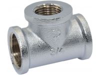 Pattaroni Трійник редукційний (хром) d3/4" x 1/2" x 3/4" ВВВ (F131CR001)