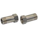 Pattaroni Штуцер-адаптер (хром) (пара) d1/2" х 1/2" ЗВ (F622CR002)