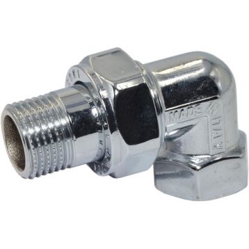 Pattaroni Збірка (прокладка) полірована (хром) кутова d1/2" ВЗ (F802CR002)