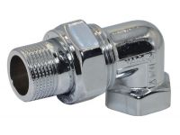 Pattaroni Збірка (прокладка) полірована (хром) кутова d3/4" ВЗ (F802CR003)