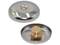 Pattaroni Заглушка з хромованою накладкою d3/4" З (F52CR003)
