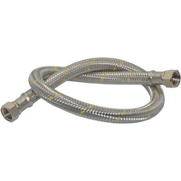Шланг газовый PARIGI Sicurgas T DN13 1/2" x 1/2" ВВ 0,8м PN10 (S11S40S40800)