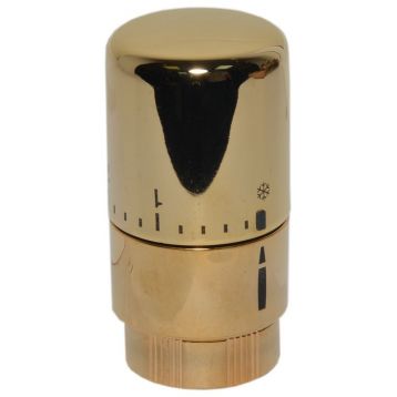 Термостатическая латунная головка (жидкостный сенсор) Carlo Poletti GOLD M30 x 1,5 (A40900H)