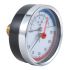 Термоманометр Tervix Pro Line 80/0-10 бар, 0-120 С акс., з монтажним клапаном R1/2" (357818)