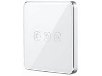 Умная сенсорная кнопка-выключатель Tervix Pro Line ZigBee Touch Button (battery) 3 клавиши (438031)