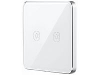 Умная сенсорная кнопка-выключатель Tervix Pro Line ZigBee Touch Button (battery) 2 клавиши (433031)