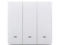 Умная клавишная кнопка-выключатель Tervix Pro Line ZigBee Push Button (battery) 3 клавиши (438021)