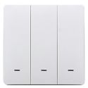 Умная клавишная кнопка-выключатель Tervix Pro Line ZigBee Push Button (battery) 3 клавиши (438021)