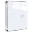 Умный сенсорный выключатель Tervix Pro Line ZigBee Touch Switch (2 клавиши), без нуля (433131)