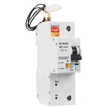 Умный автоматический выключатель Tervix Pro Line WiFi Circuit Breaker, 32A (439471)