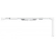 Розумний карниз для штор з ZigBee управлінням Tervix Pro Line ZigBee Curtain, довжина 5 м. (454125)