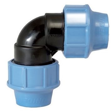 Коліно Unidelta Ø63 PN16 PP-B (УФ захист) (1006064000001)