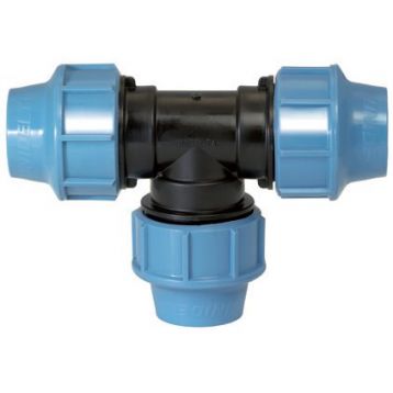 Тройник Unidelta Ø40 PN16 PP-B (УФ защита) (1005040000001)