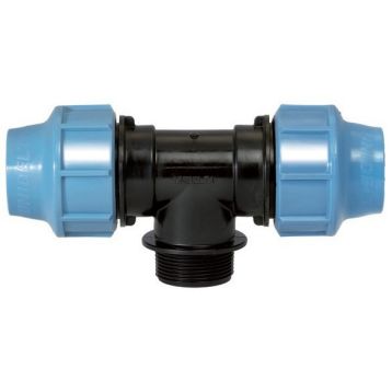 Трійник Unidelta Ø25 х 1"З х 25 PN16 PP-B (УФ захист) (1010025004001)