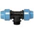 Тройник Unidelta Ø75 х 2 1/2" Н х 75 PN16 PP-B (УФ защита) (1010076008001)