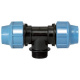 Тройник Unidelta Ø20 х 3/4"С х 20 PN16 PP-B (УФ защита) (1010020003001)