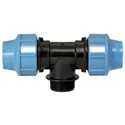 Тройник Unidelta Ø20 х 3/4" Н х 20 PN16 PP-B (УФ защита) (1010020003001)