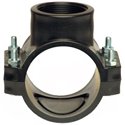 Хомут д/врезки без усиливающего кольца Unidelta Ø25 x 1/2" В PN10 PP-B (УФ защита) (1019025002001)