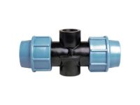 Крестовина Unidelta Ø32 x 3/4" В x 32 PN16 PP-B (УФ защита) (1021320303001)