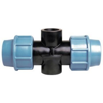 Крестовина Unidelta Ø32 x 3/4" В x 32 PN16 PP-B (УФ защита) (1021320303001)