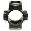 Хомут для врезки двойной Unidelta Ø32 х 1" В PN10 PP-B (УФ защита) (1027032004001)