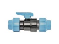 Кран шаровой для труб ПЭ Unidelta Ø40 x 40 PP-B (УФ защита) (1070040000001)