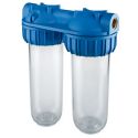 Фильтр-колба Atlas Filtri DUPLEX PLUS 3P 3/4" (латунь) 10" (senior) AFO SX TS 45°C 8 bar (RA112T411)