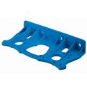 Крепление фильтра двойное настенное Atlas Filtri (пластик PLUS 3P) WALL BRACKET D BLU (RB7400009)