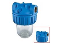 Фильтр-колба Atlas Filtri PLUS 3P 1/2" (латунь) 5" (медиа) MFO SX TS 45°C 8 bar (RA107T111)