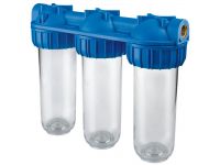 Фильтр-колба Atlas Filtri TRIPLEX PLUS 3P 1" (латунь) 10" (senior) BFO SX TS 45°C 8 bar