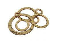 Прокладка фибровая безасбестовая GoPlast S.r.l. Ø1 1/4" 20 бар 150 °С KLINGER6327 (красная) (2000KLING5)