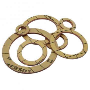 Прокладка фибровая безасбестовая GoPlast S.r.l. Ø3/4" 20 бар 150 °С KLINGER6327 (красная) (2000KLING3)